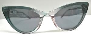 China Super cateye sunglasses Plastic sun wear polarized lens Natural material wholesale