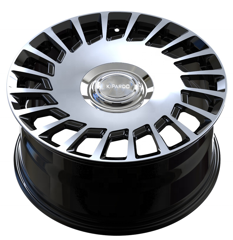 Multi Wire Spokes Forged 20 Inch Chrome Mercedes Rims