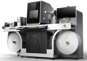 China Adhesive Label Cold Foiling Digital Die Cutting Machine 60m/Min wholesale