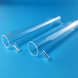 China 60mm Diameter Double Layer Quartz Glass Tube Fused wholesale