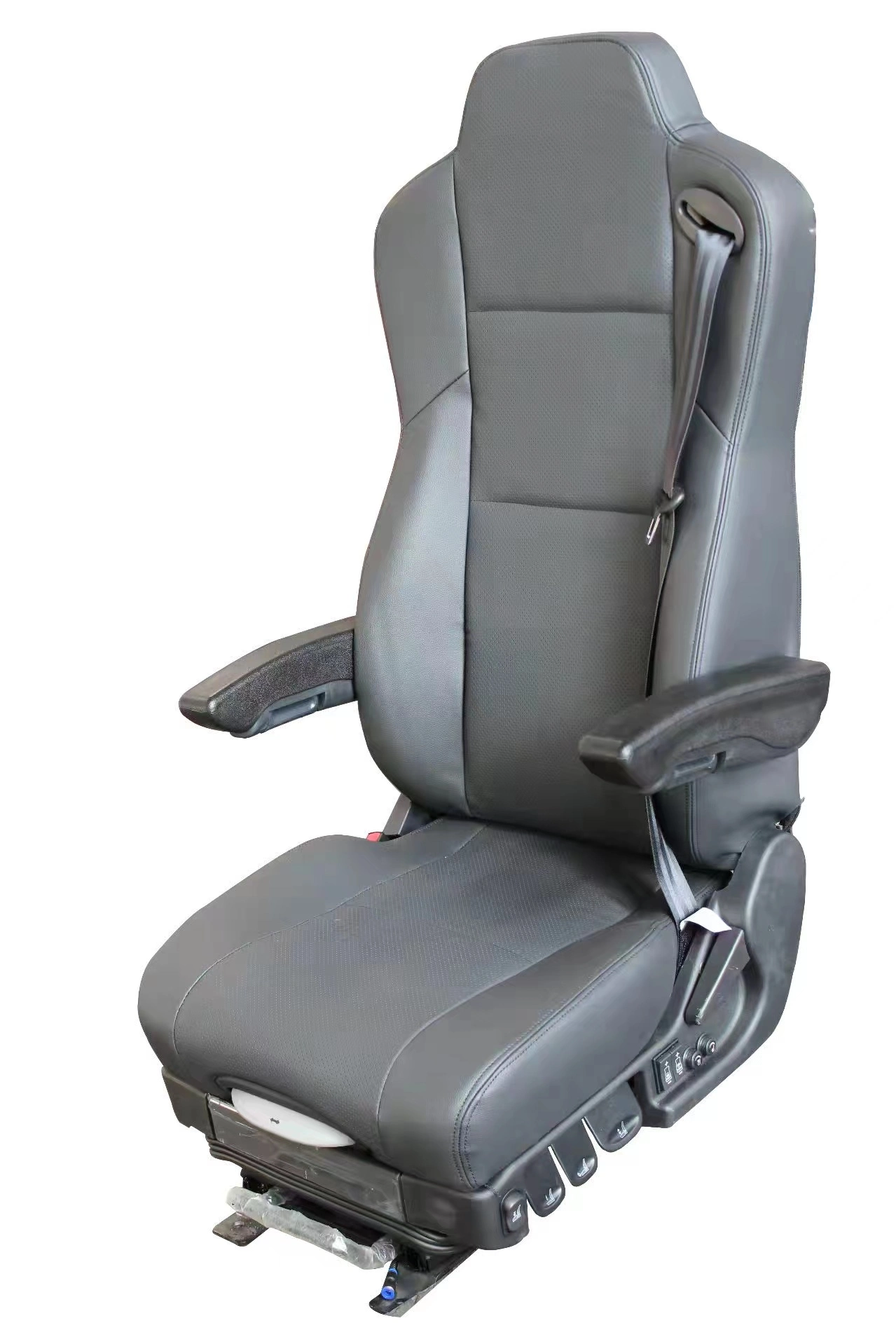 Leather Truck Seat Air Suspension Heavy Truck Duty for Volvo and Scania Standard Size