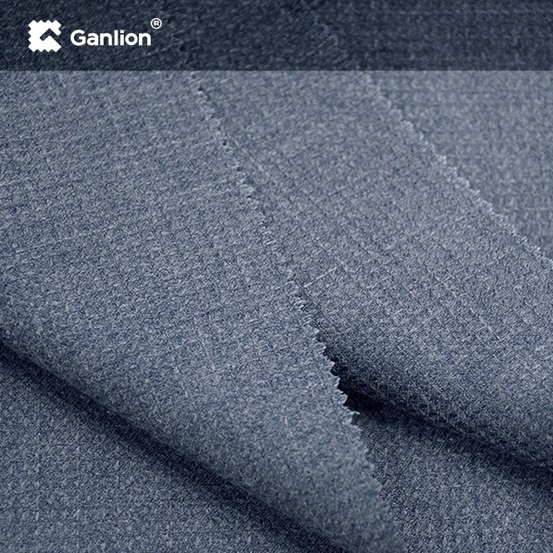 Aramid Viscose Dobby Ripstop Fire Rated Fabric For Firefighter Uniform