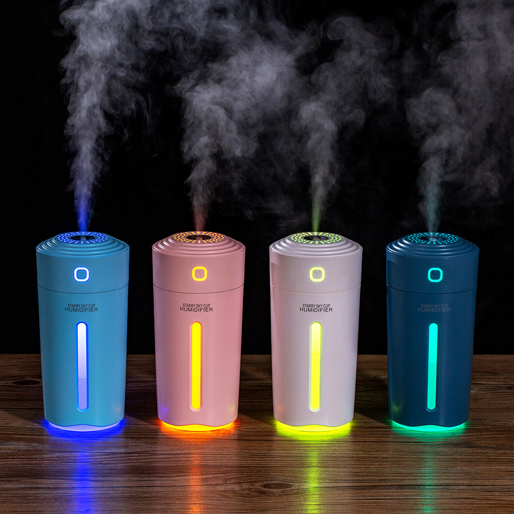 179G Car USB Colorful Cup Household Desktop Mini Aroma Diffuser Night Light Air Humidifier
