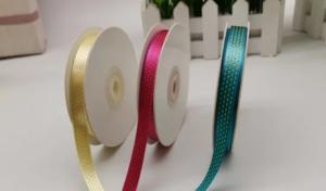 China Single Face Stitched Grosgrain Ribbon Environmental Friendly Material wholesale