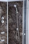 35''X35''X85'' Sliding Door Shower Enclosure Tempered Glass