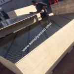 One time hot press whole piece core black brown film faced plywood for sale