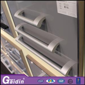 China powder coated interior anodized foggy siver aluminum furniture handle wholesale