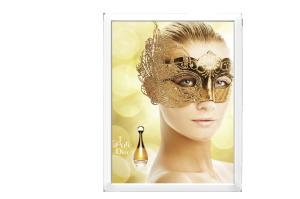China Aluminum Profile Snap Frame Light Box For Supermarket Customized Size wholesale
