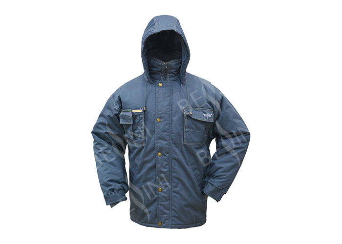 Full Size Outdoor Work Clothes With Waterproof Shell Fabric And Windbreak