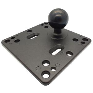 China 120mm 0.25KGS Adjustable Aluminum Ball Mount Rubber 1.5in AMPS Plate For Tablet wholesale