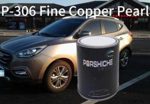 China Odorless Fine Copper Metallic Car Paint Stable Smooth Surface wholesale
