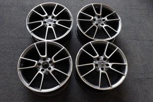 China 5 Twin Spoke 19 Inch Aluminum Rims , Forged ET33 Automotive Wheel Rims wholesale