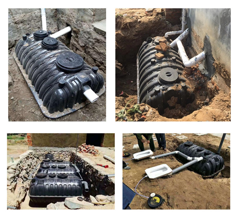 Anaerobic Reactor for Nightsoil Sludge Treatment in PE PP Household Biogas Production