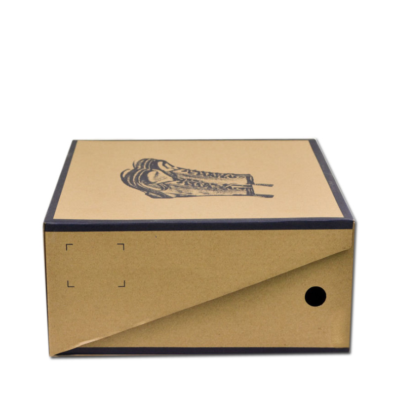 Luxury Corrugated Shoe Boxes With Custom Logo CE FSC IOS9001 Approval