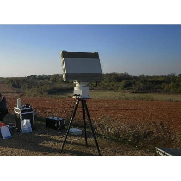 10 kilometer X-band unmanned aerial vehicle detection low altitude monitoring radar system