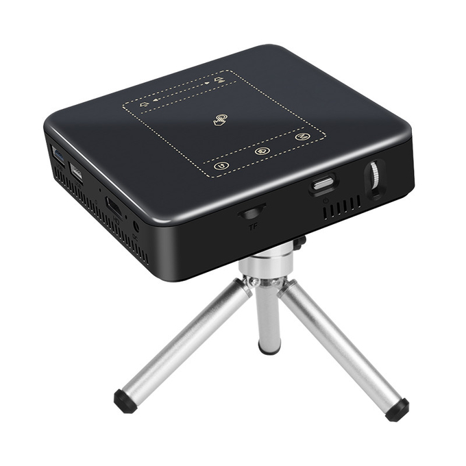 Smart Mini Beamer Home Theater Projectors FHD 4K DLP Android With Touch Pad