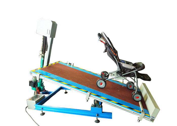 Tilt 12°Test Plane Strollers Testing Machine , Electronic Strollers Stability Tester