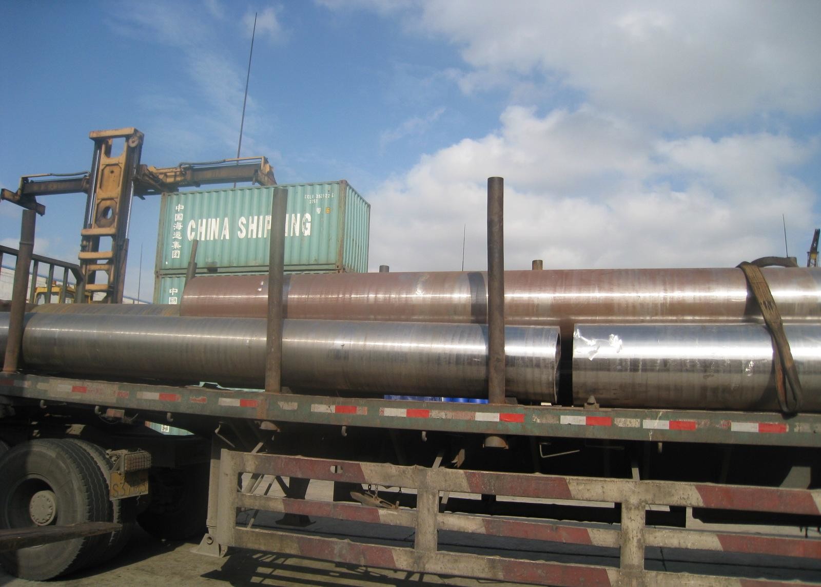 High Pressure Seamless Alloy Steel Pipe Boiler Tube P12 NDE 508 × 100mm Size