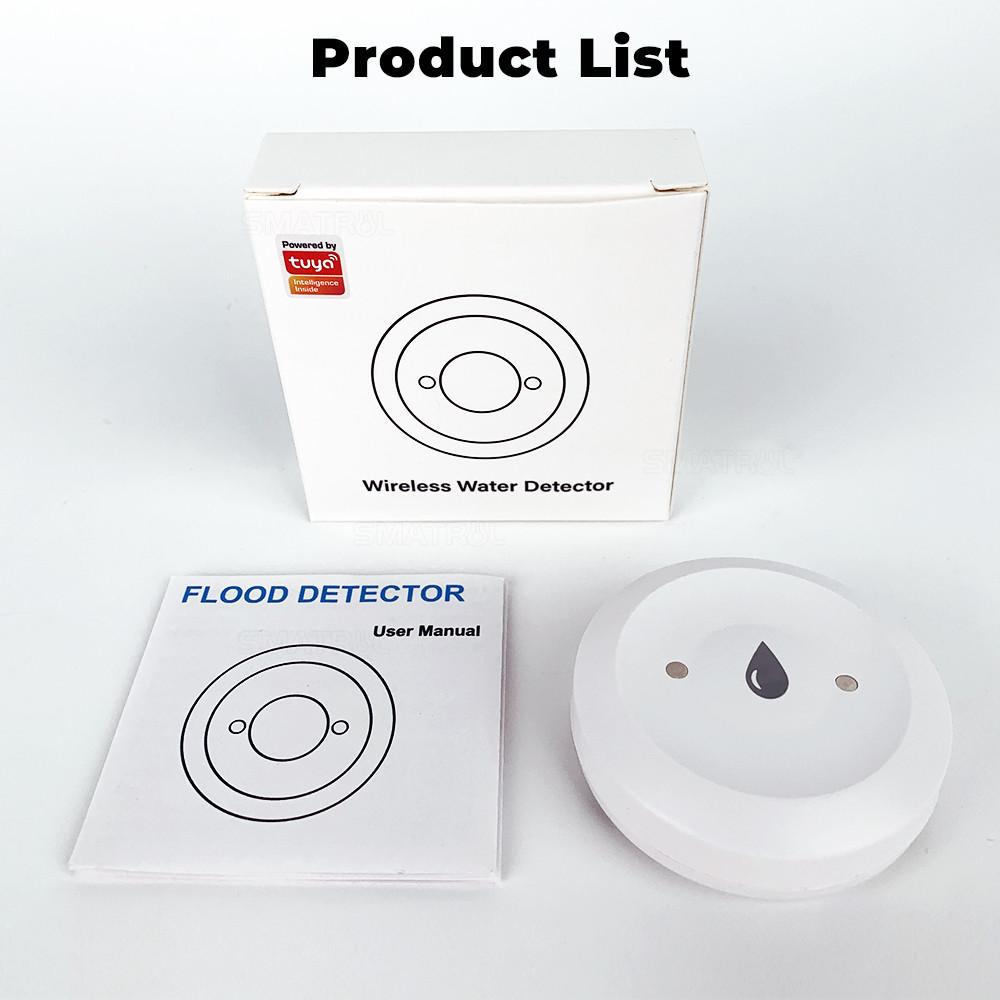 Zigbee Water leakage sensor Linkage Alarm App Water Leak Detector Tuya Zigbee Water Immersion Sensor