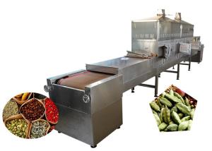 China 380V 50HZ Fruit And Vegetable Drying Equipment Microwave Heating Structure wholesale