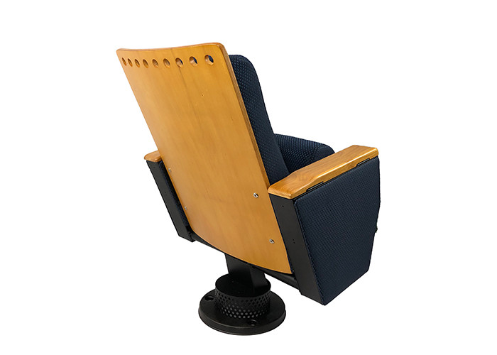 545MM Retractable Auditorium Seating Padded Lecture Chairs Church Seat Covered Fabric