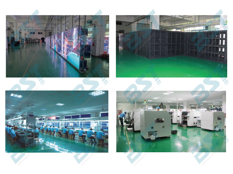 SMD2727 Large Led video wall Display / outdoor led advertising screens power saving