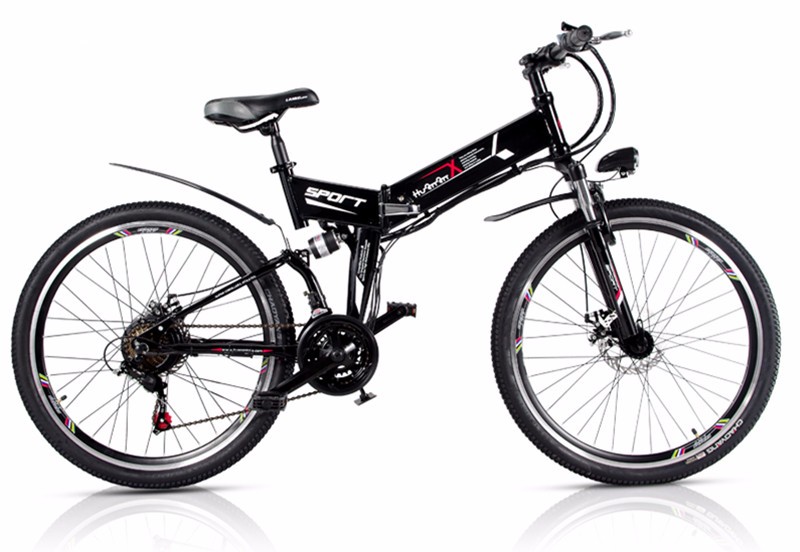 8 Magnet Pedal Assist 48V 10AH MTB Style Foldable Electric Bicycle 24 Inch 26 Inch Optional One Seat