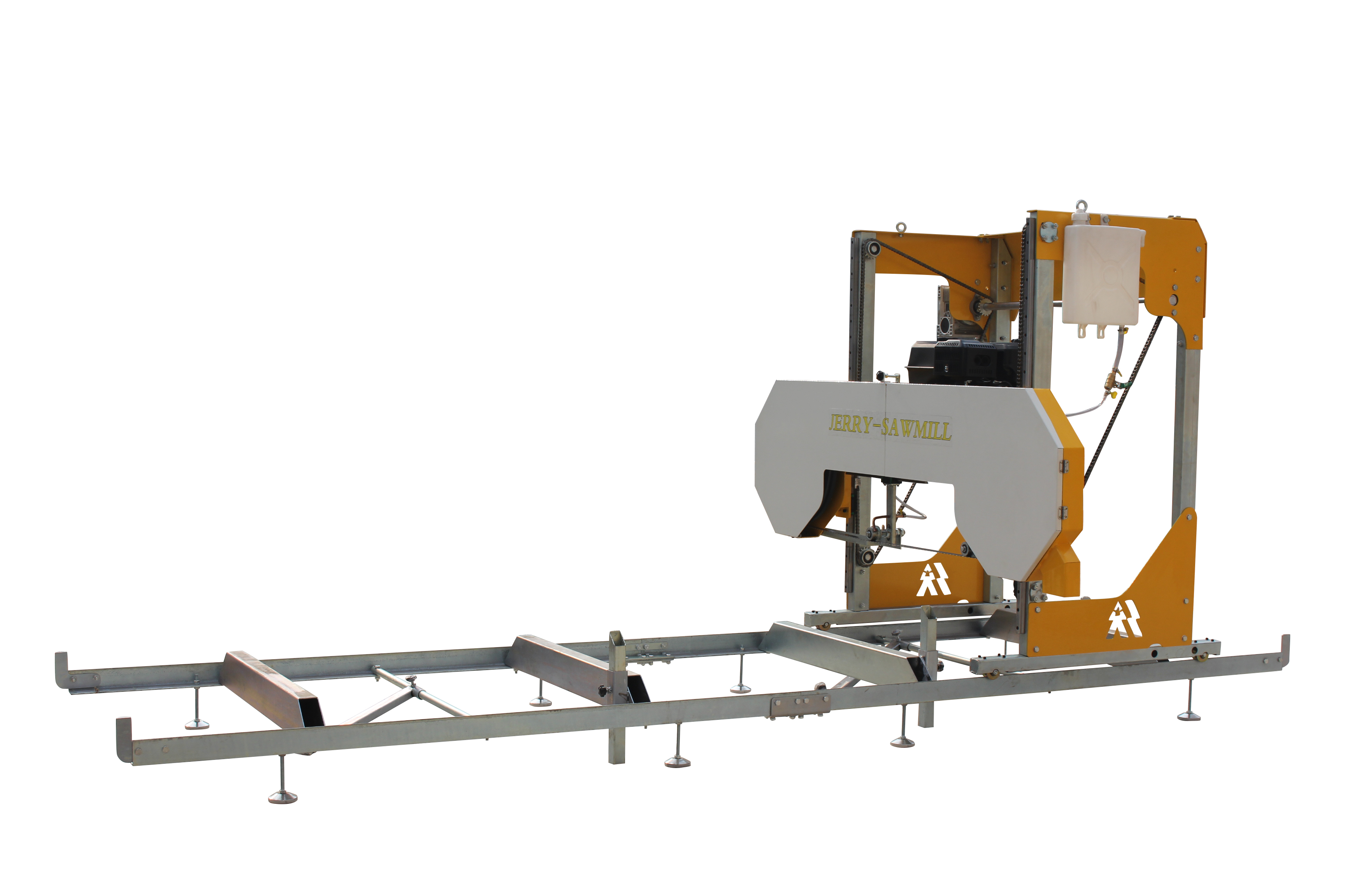 Portable Sawmill Power Band Saw Mill Max.Working Width 1000mm