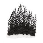 Healthy Human Hair Lace Closures With Baby Hair Without Chemical Processed
