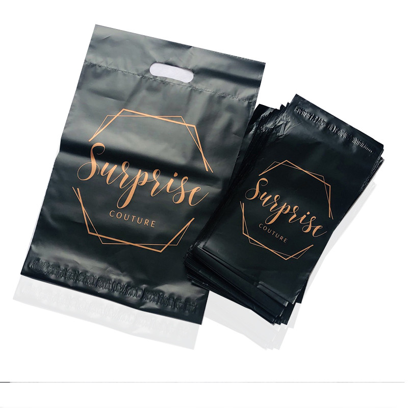 Biodegradable Poly Mailer Bags 20-160 Micron Garment Shipping