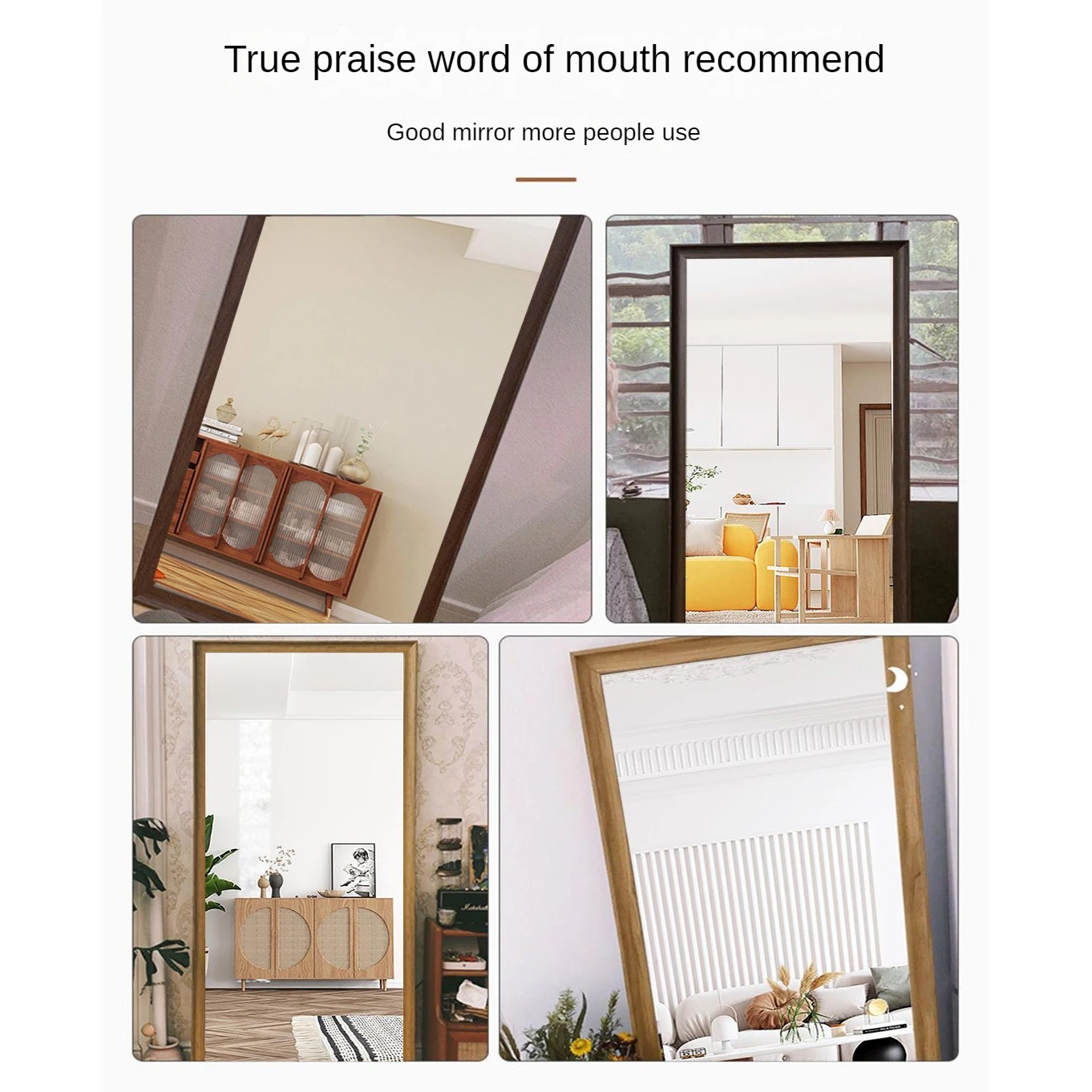 Contemporary Glass Mirror Vintage Antique Arch Bathroom Home Decor Plastic Frame