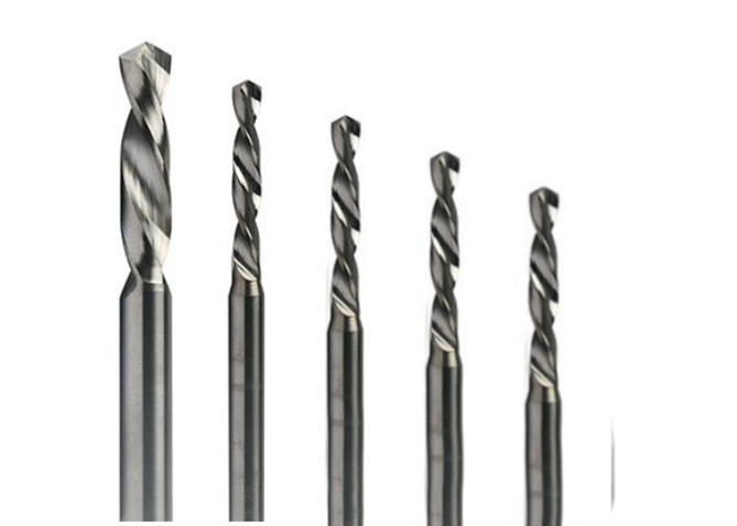 Straight Shank 118 Degree Tialn Coating Left Hand Carbide Drill Bits