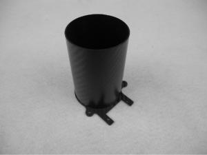 China Customized processing Full Carbon Fibre Tube and Plate Glued Parts wholesale
