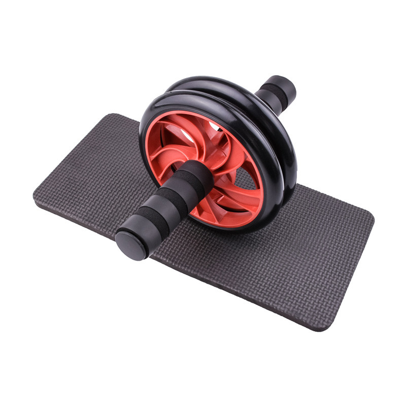22*16cm ISO 9001 Ab Wheel Roller Set Abdomen Crunch Home Gym Equipment