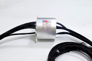 China Reliable Antenna Hollow Shaft Slip Ring Transferring Power And Signal wholesale
