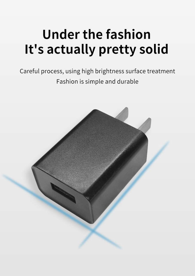 12V 0.5A AC DC Wall Mounted USB Charger With Short Circuit Protection
