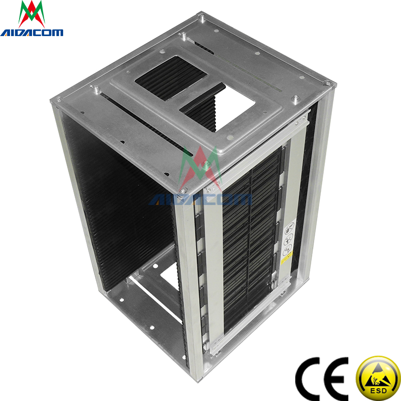 Automated Retrieval 200 Degree PCB Antistatic Magazine Rack