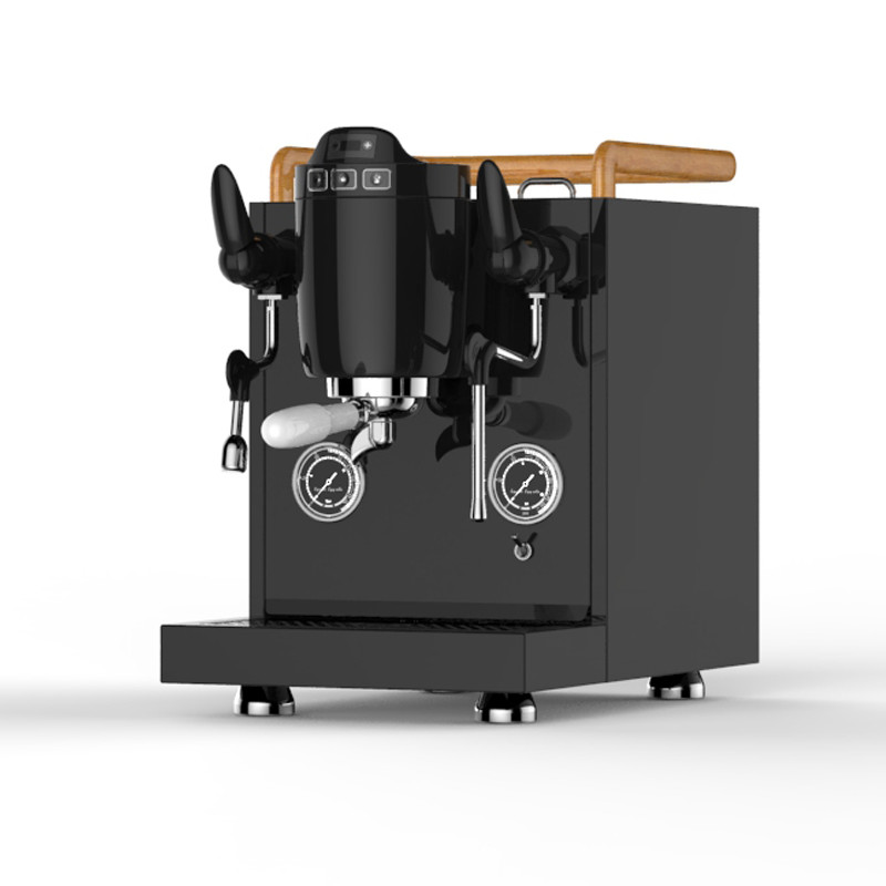 Double Boiler Espresso Machine , 500ml 9bar Professional Coffee Machine For Business