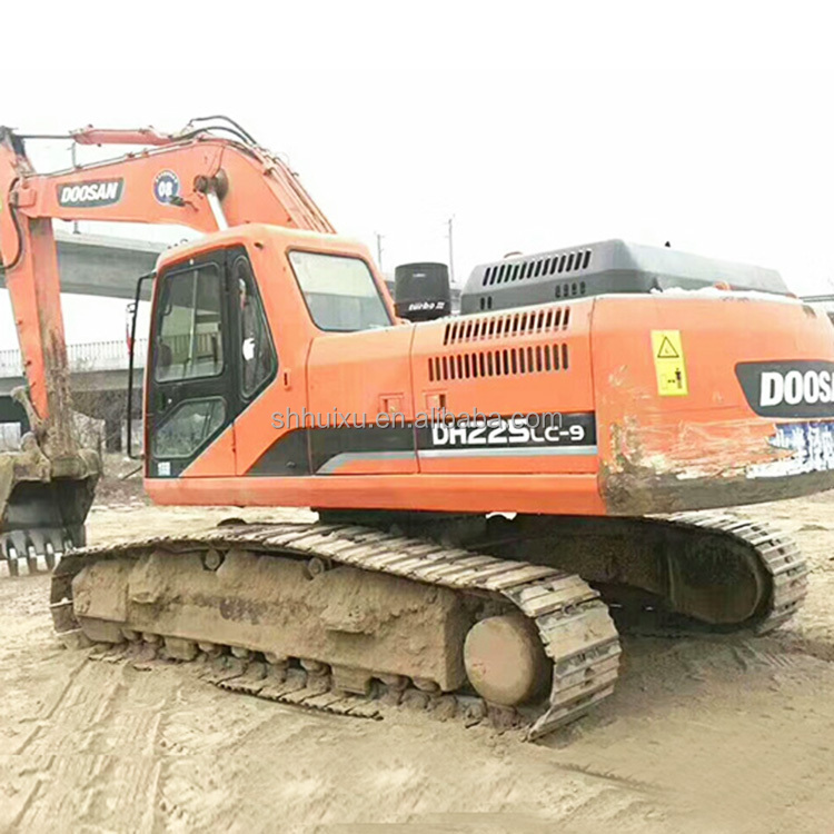 used excavator doosan dh225 on sale /low working hours used doosan dh225 in china Shanghai