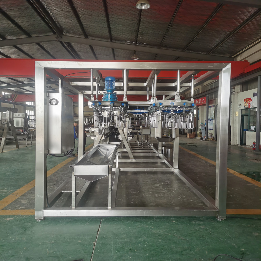 300-500BPH Automatic Compact Mobile Chicken Slaughter Machine For Slaughterhouse