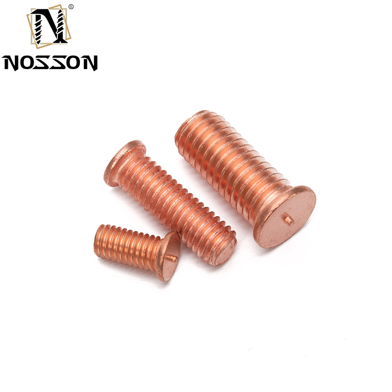 Affordable M4 M5 M6 M8 M10 Welding Screw CD Weld Studs Industry Silver Finish for All Material Made of Stainless Steel