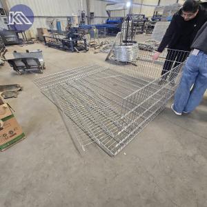 China HDP Galvanized Gabion Boxes 5.0mm Thickness Welded Retaining Walls wholesale