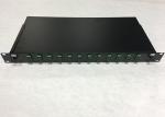 ODF 19'' 1U Sliding 24SC Fiber Optic Distribution Box
