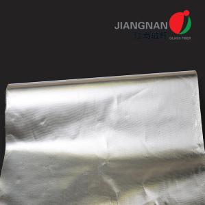 China Aluminum Foil Laminated Coated Fiberglass Cloth Heat Resistant wholesale