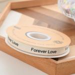 13mm Wholesale Logo Cotton Ribbon Literary Style Flower Packaging Gift Box