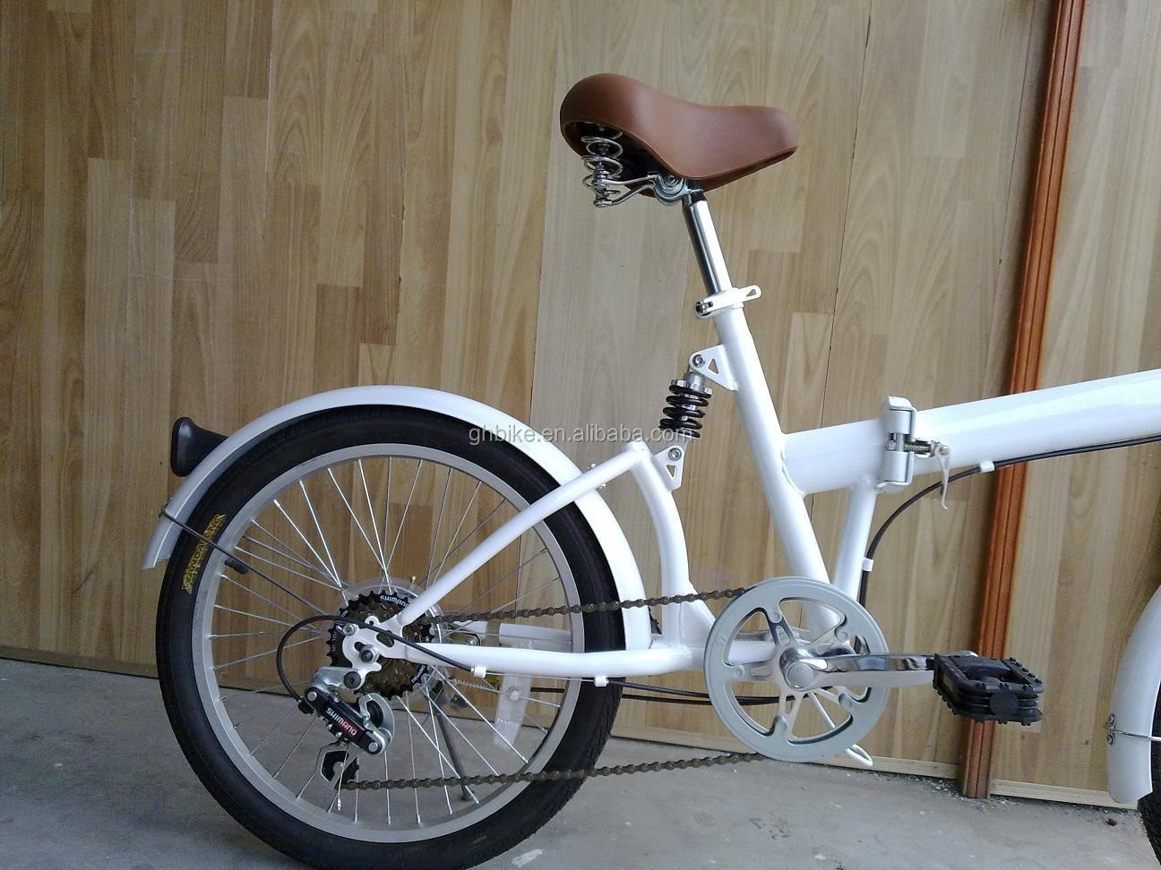 20inch Korean Japanese 6speeds CE OEM Folding Bike with Shimano RS35 Shifter