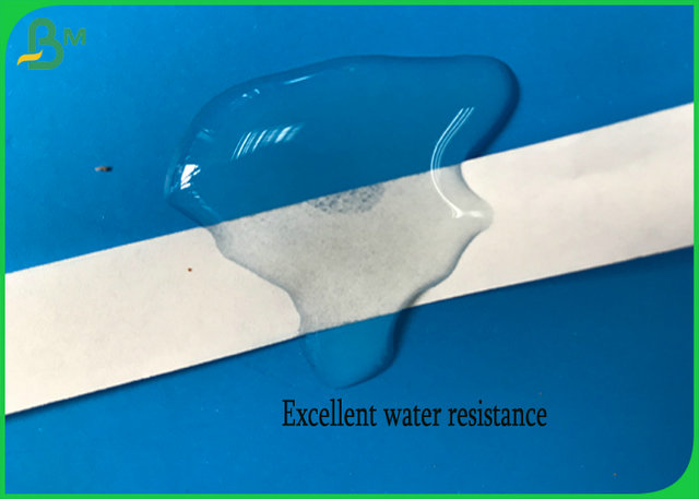 Eco - Friendly 24mm 28g 30g Printable Drinking Straw Wrapping Paper With FDA
