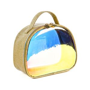 China Handy Makeup Organizer TPU Holographic Cosmetic Bag wholesale