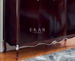 Solid Wood Wardrobe Antique Design 4 Door Bedroom Wardrobe