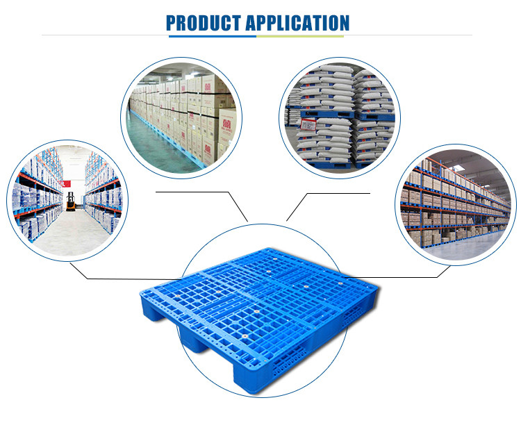 3 skids grid top racking plastic pallet for rent